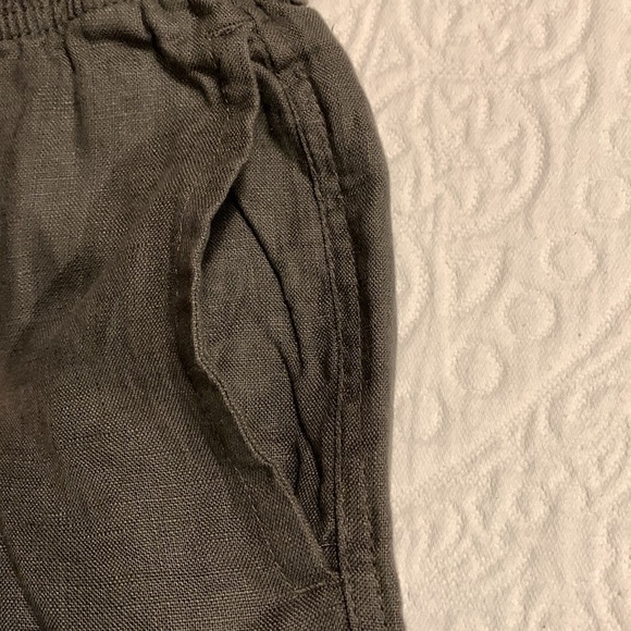 28 Palms Relaxed Women Linen Pants - Picture 7 of 14